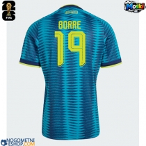 Moški Nogometni dresi Kolumbija Rafael Santos Borre #19 Gostujoči SP 2026 Kratek Rokav